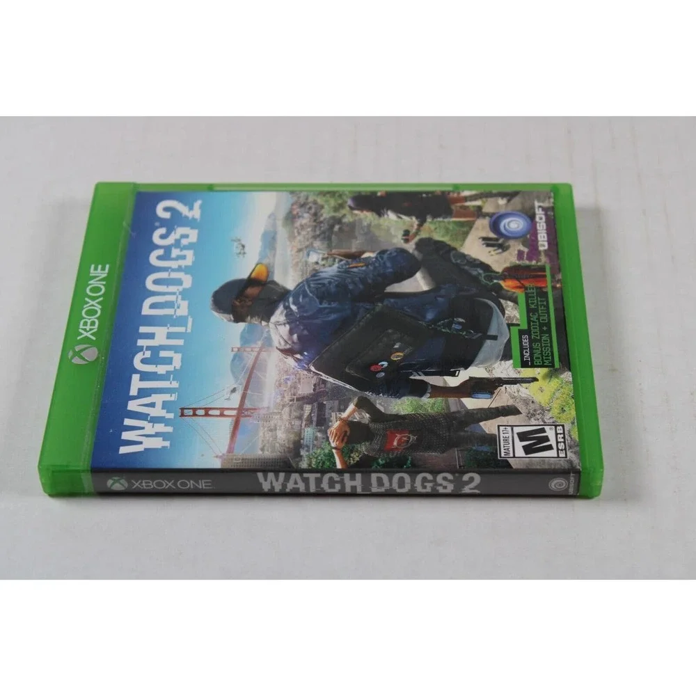 Watch Dogs 2 (Microsoft Xbox One) Authentic, tested/works